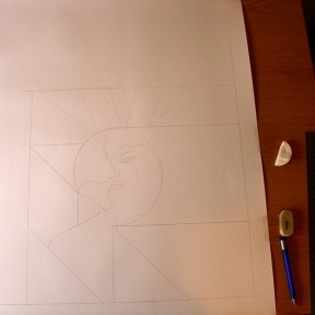 CzrArt: Mother Eye progress 1