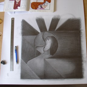 CzrArt: Mother Eye progress 5
