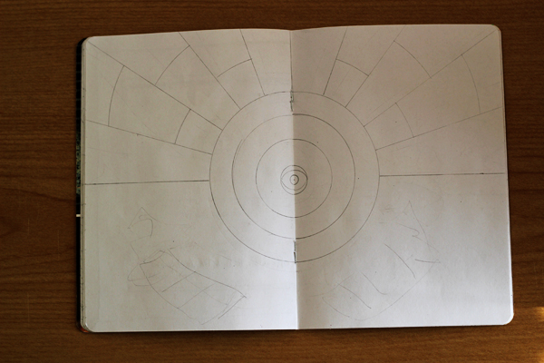 CzrArt: Time Traveler Sketchbook Project: Sketch Phase: Page 9