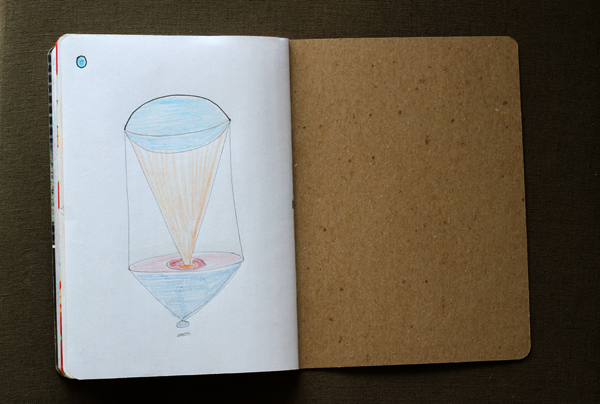 CzrArt: Time Traveler Sketchbook Project: Color Phase: Page 17