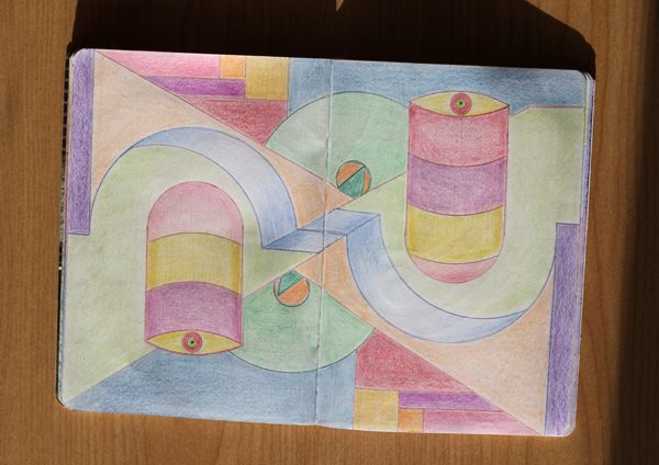 CzrArt: Time Traveler Sketchbook Project: Final: Page 11