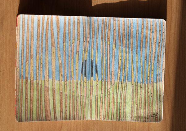 CzrArt: Time Traveler Sketchbook Project: Final: Page 16