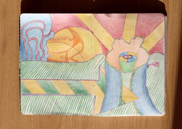CzrArt: Time Traveler Sketchbook Project: Final: Page 2