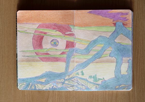 CzrArt: Time Traveler Sketchbook Project: Final: Page 4