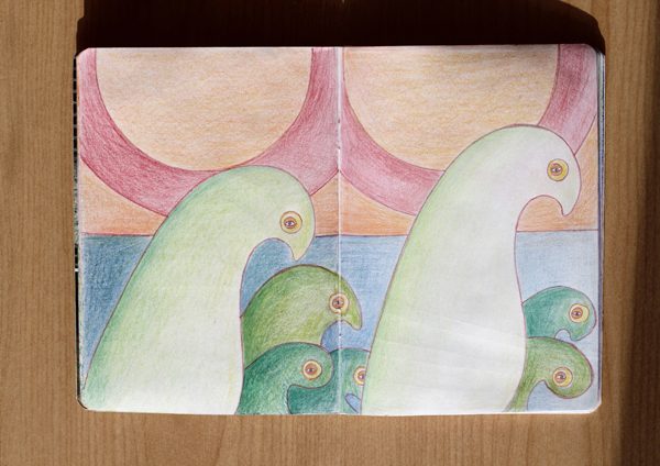 CzrArt: Time Traveler Sketchbook Project: Final: Page 5