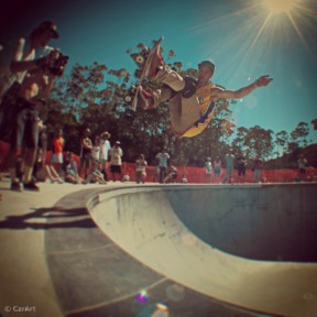 CzrArt: Frontside Air Grab Redux