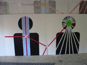 CzrArt - Wall of Paradise progress photo