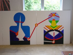 CzrArt - Wall of Paradise progress photo