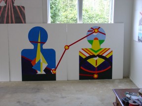 CzrArt - Wall of Paradise progress photo