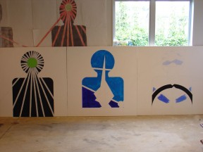 CzrArt - Wall of Paradise progress photo