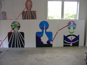 CzrArt - Wall of Paradise progress photo