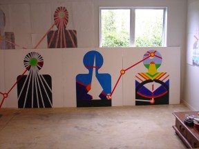 CzrArt - Wall of Paradise progress photo