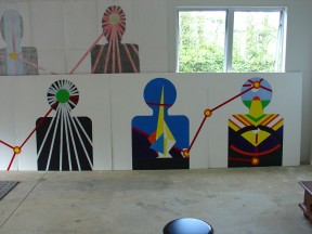 CzrArt - Wall of Paradise progress photo