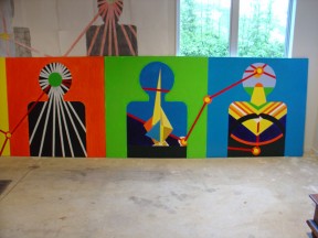 CzrArt - Wall of Paradise progress photo