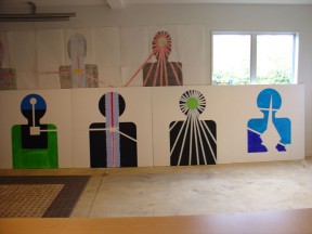 CzrArt - Wall of Paradise progress photo