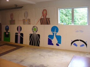 CzrArt - Wall of Paradise progress photo